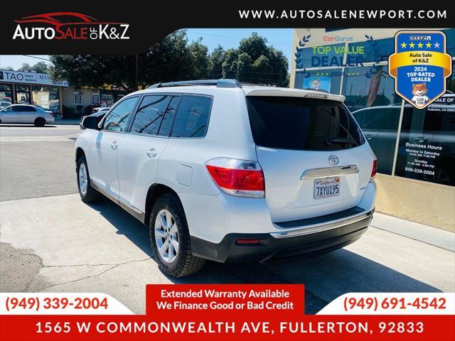 used 2012 Toyota Highlander car, priced at $10,699