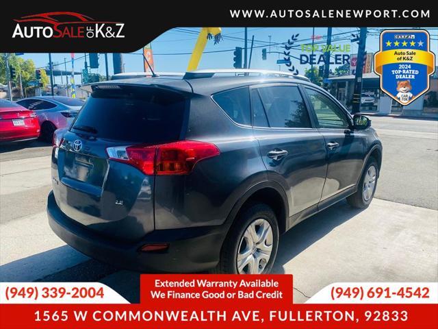 used 2015 Toyota RAV4 car, priced at $9,699