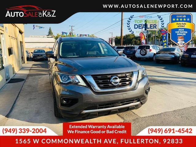 used 2018 Nissan Pathfinder car, priced at $9,899