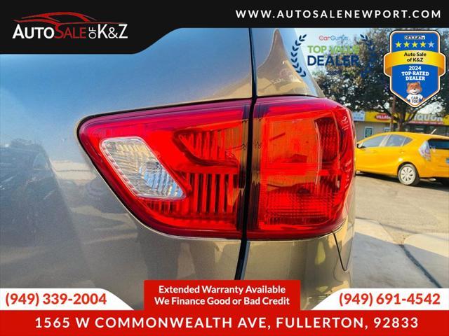 used 2018 Nissan Pathfinder car, priced at $9,899