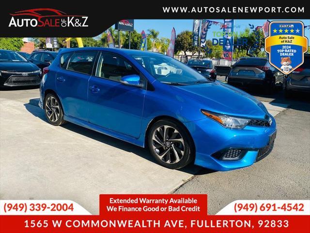 used 2018 Toyota Corolla iM car, priced at $9,999
