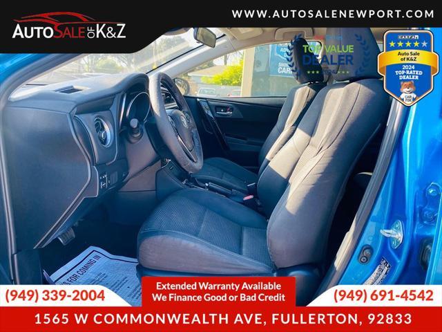used 2018 Toyota Corolla iM car, priced at $9,999