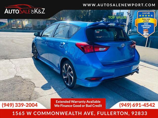 used 2018 Toyota Corolla iM car, priced at $9,999