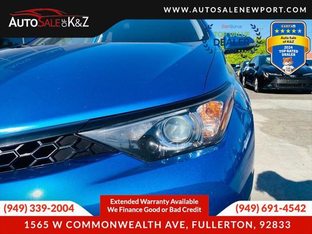 used 2018 Toyota Corolla iM car, priced at $9,999