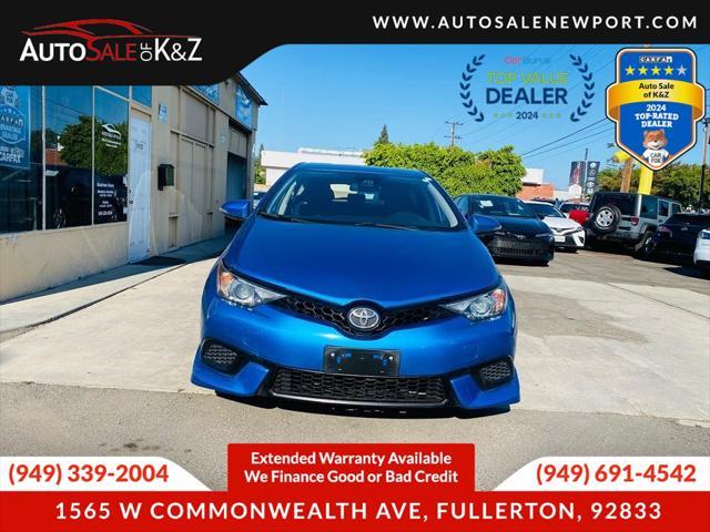 used 2018 Toyota Corolla iM car, priced at $9,999