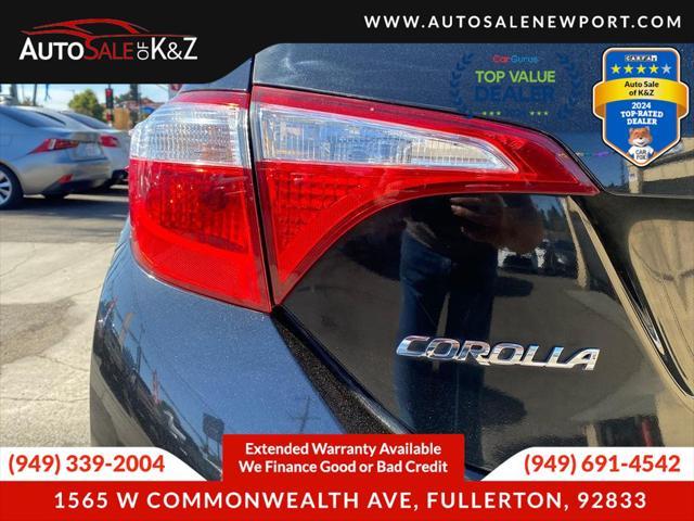 used 2016 Toyota Corolla car, priced at $10,206