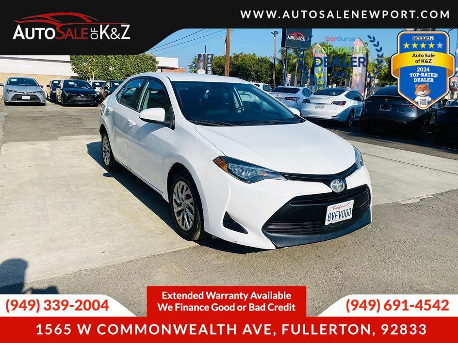 used 2018 Toyota Corolla car, priced at $10,999