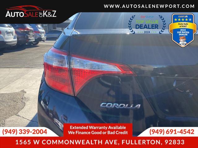 used 2014 Toyota Corolla car, priced at $9,799