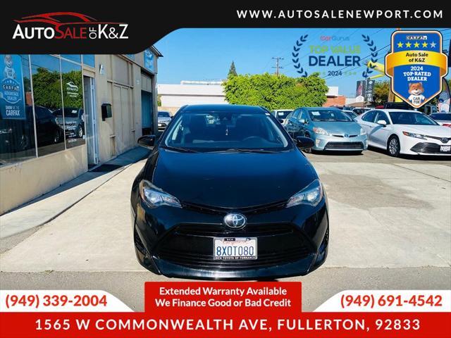 used 2018 Toyota Corolla car, priced at $9,999