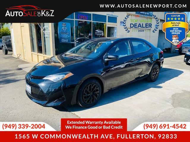 used 2018 Toyota Corolla car, priced at $9,999