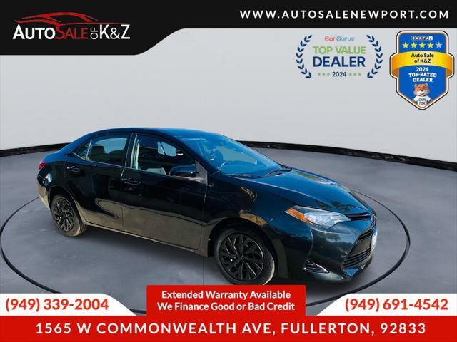 used 2018 Toyota Corolla car, priced at $9,999