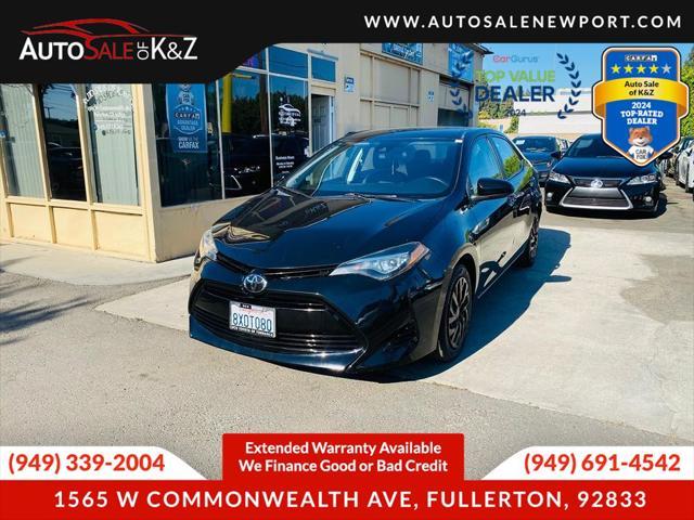 used 2018 Toyota Corolla car, priced at $9,999