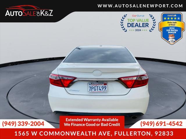 used 2016 Toyota Camry car, priced at $9,899