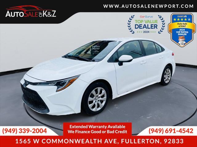 used 2020 Toyota Corolla car, priced at $10,499