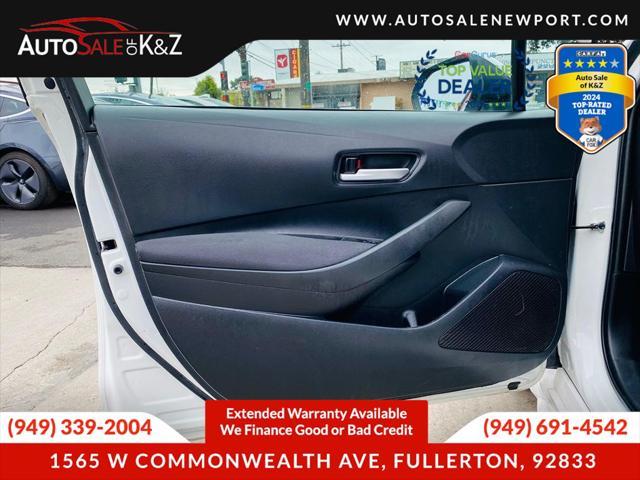 used 2020 Toyota Corolla car, priced at $10,499