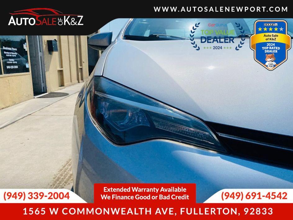 used 2017 Toyota Corolla car, priced at $10,499
