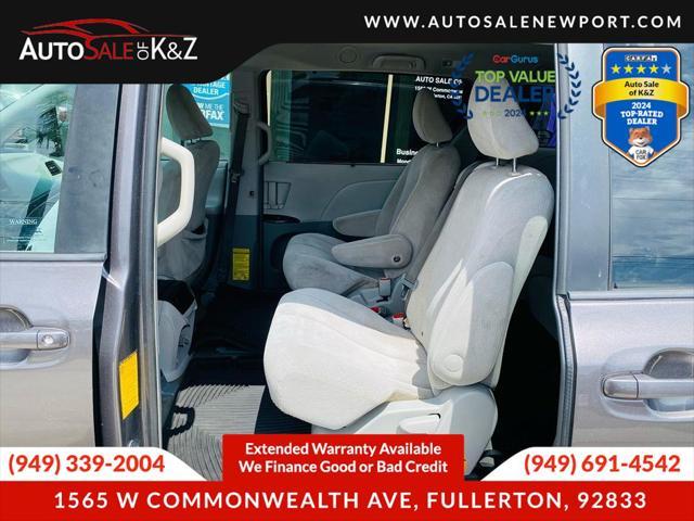 used 2014 Toyota Sienna car, priced at $10,000