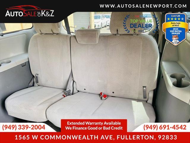 used 2014 Toyota Sienna car, priced at $10,000