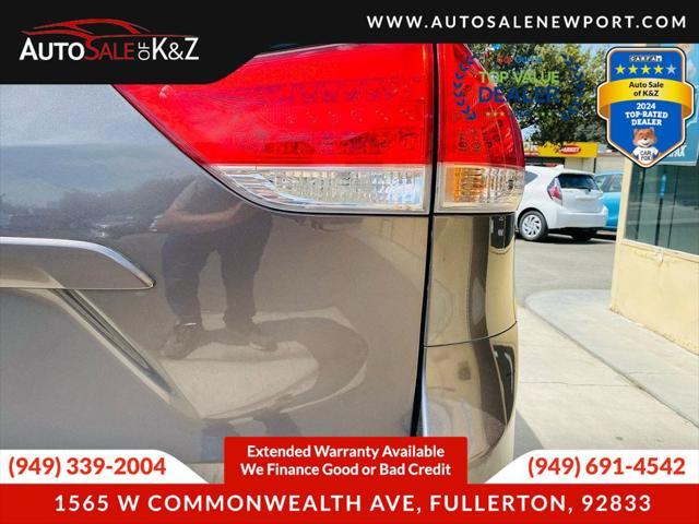 used 2014 Toyota Sienna car, priced at $10,000