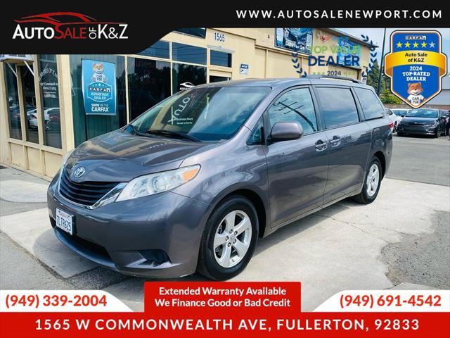 used 2014 Toyota Sienna car, priced at $10,000