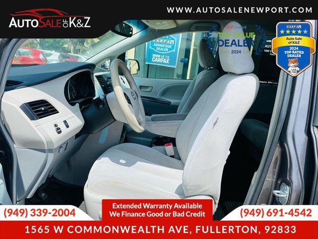 used 2014 Toyota Sienna car, priced at $10,000