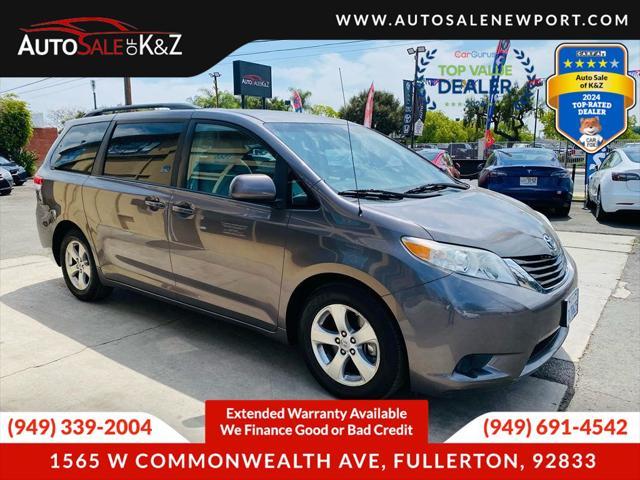 used 2014 Toyota Sienna car, priced at $10,000