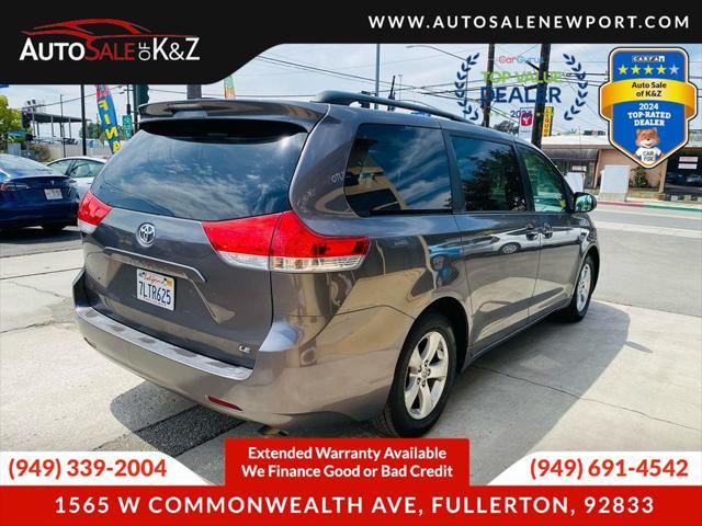 used 2014 Toyota Sienna car, priced at $10,000