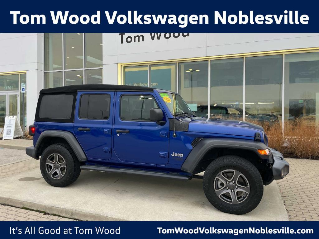 used 2019 Jeep Wrangler Unlimited car, priced at $23,404