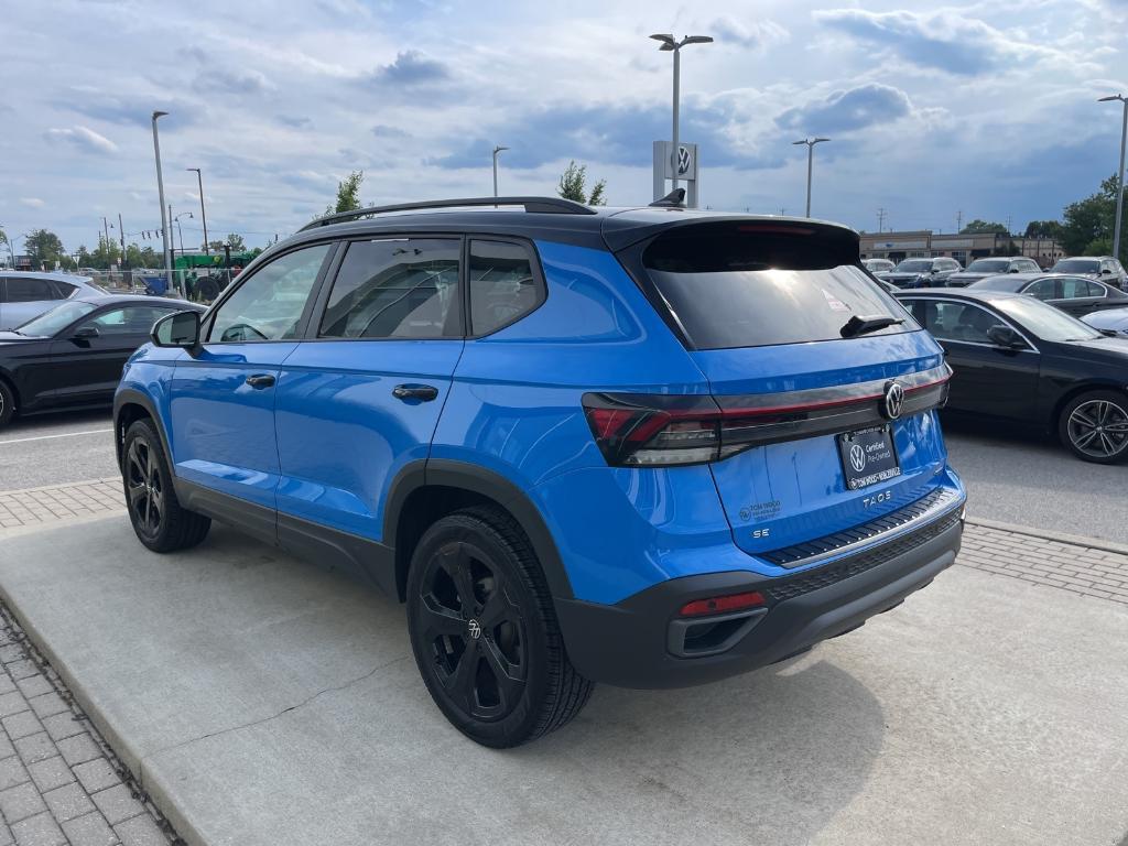 used 2025 Volkswagen Taos car, priced at $28,759