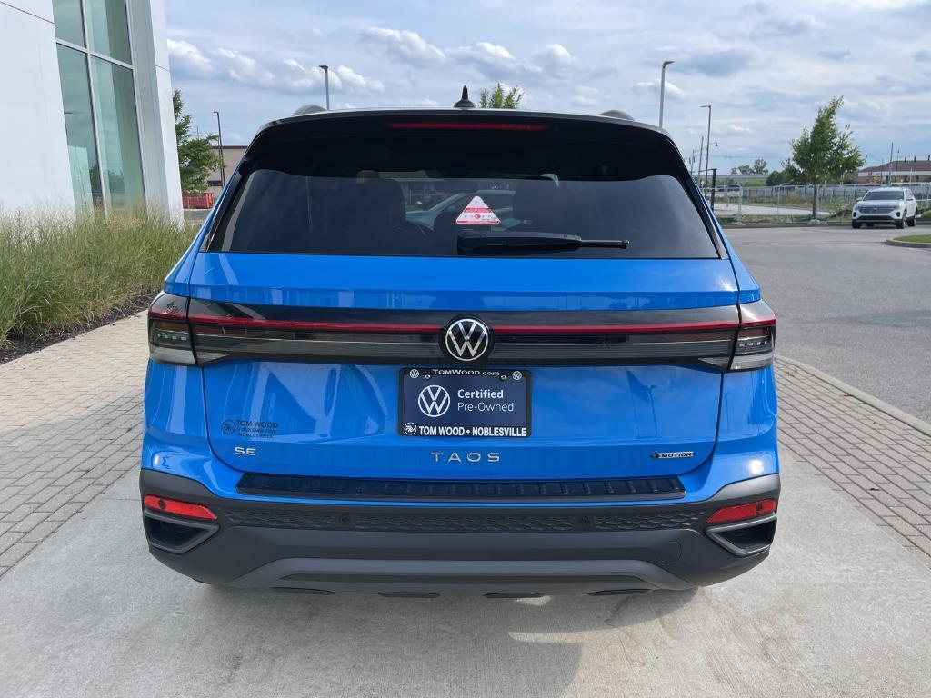 used 2025 Volkswagen Taos car, priced at $28,759
