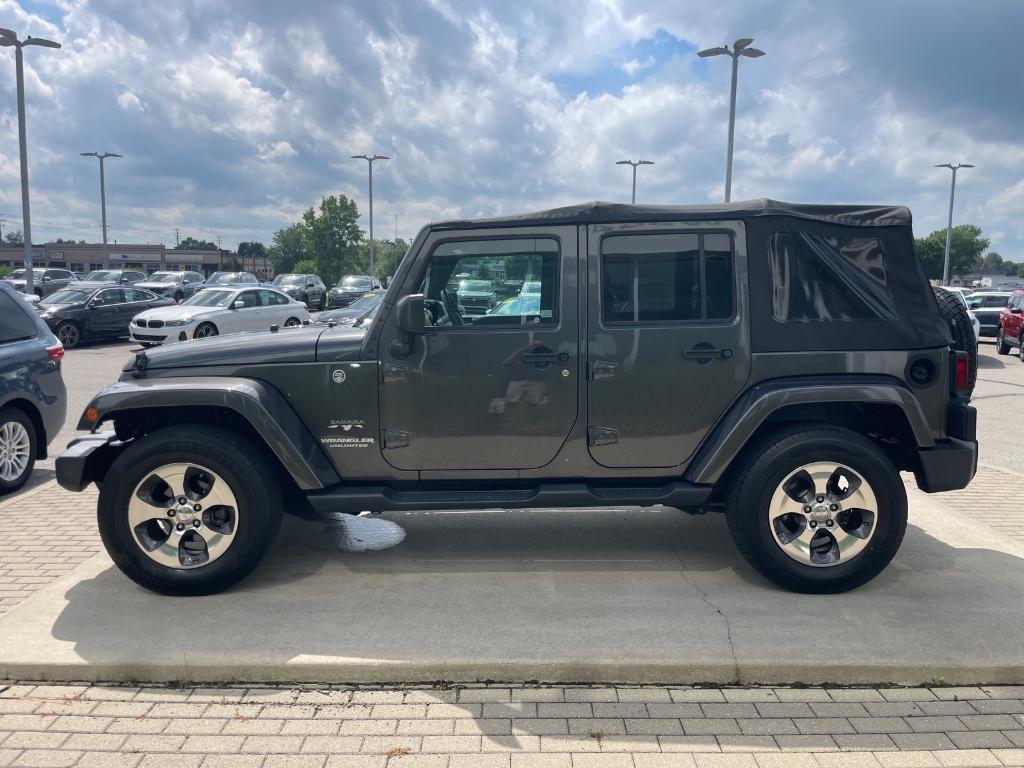 used 2017 Jeep Wrangler Unlimited car, priced at $24,374