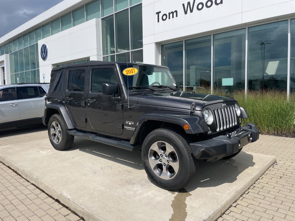used 2017 Jeep Wrangler Unlimited car, priced at $24,374