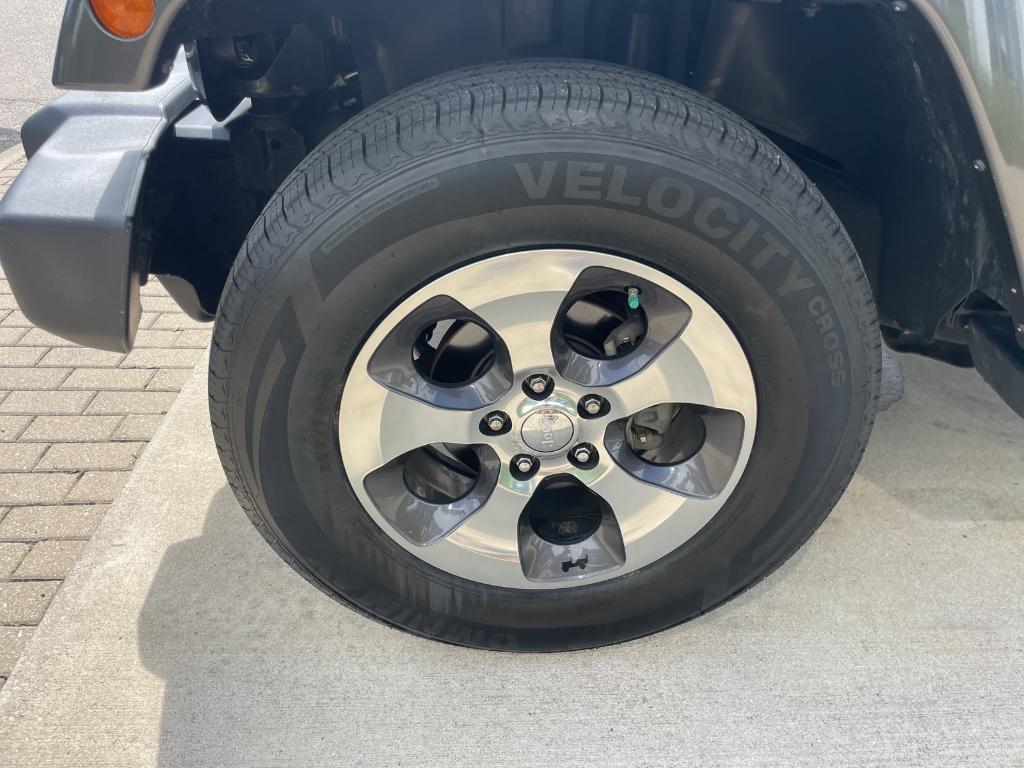 used 2017 Jeep Wrangler Unlimited car, priced at $24,374