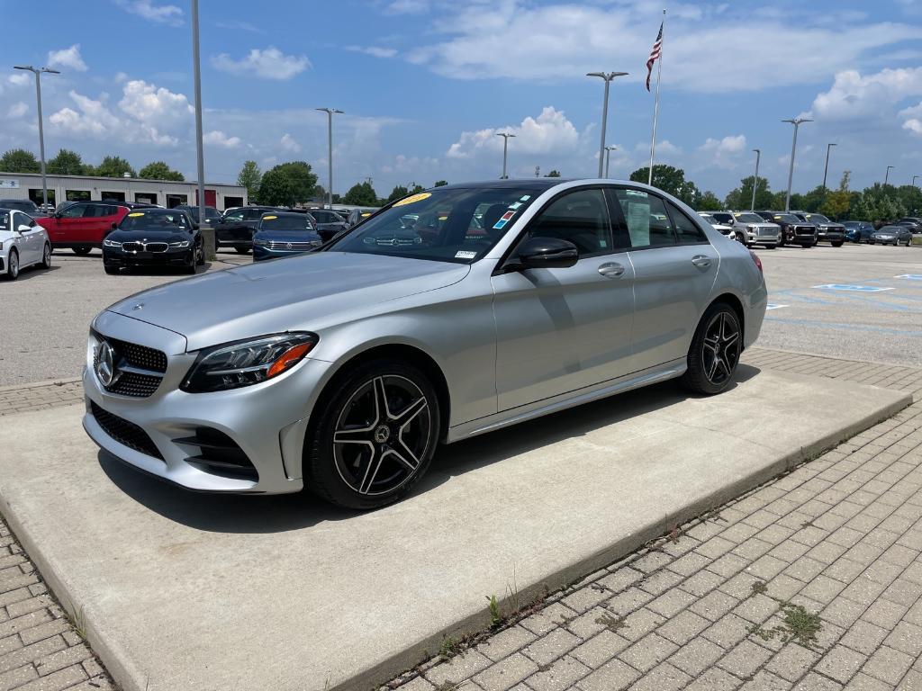 used 2021 Mercedes-Benz C-Class car, priced at $22,917