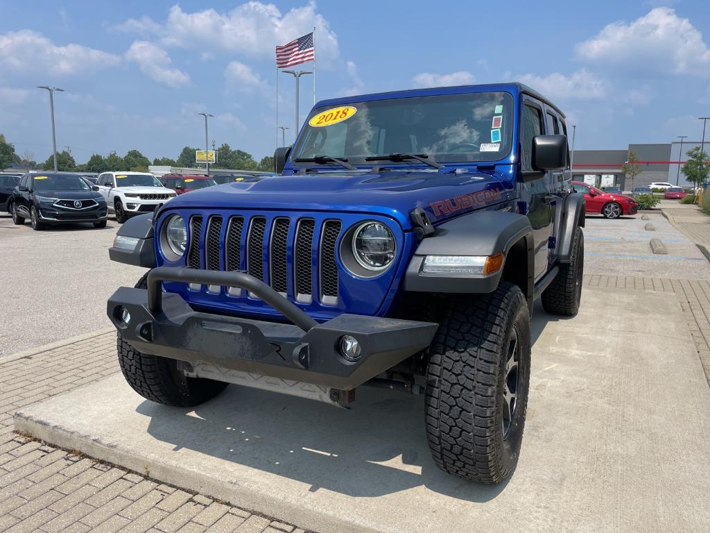 used 2018 Jeep Wrangler Unlimited car, priced at $33,539