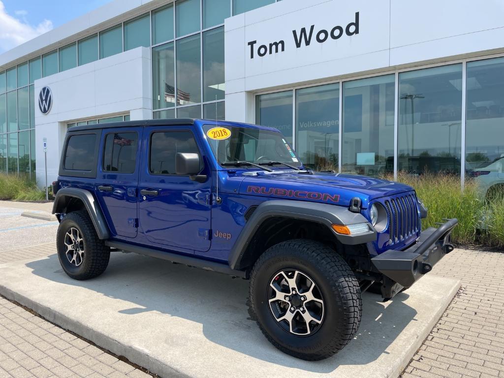 used 2018 Jeep Wrangler Unlimited car, priced at $33,539