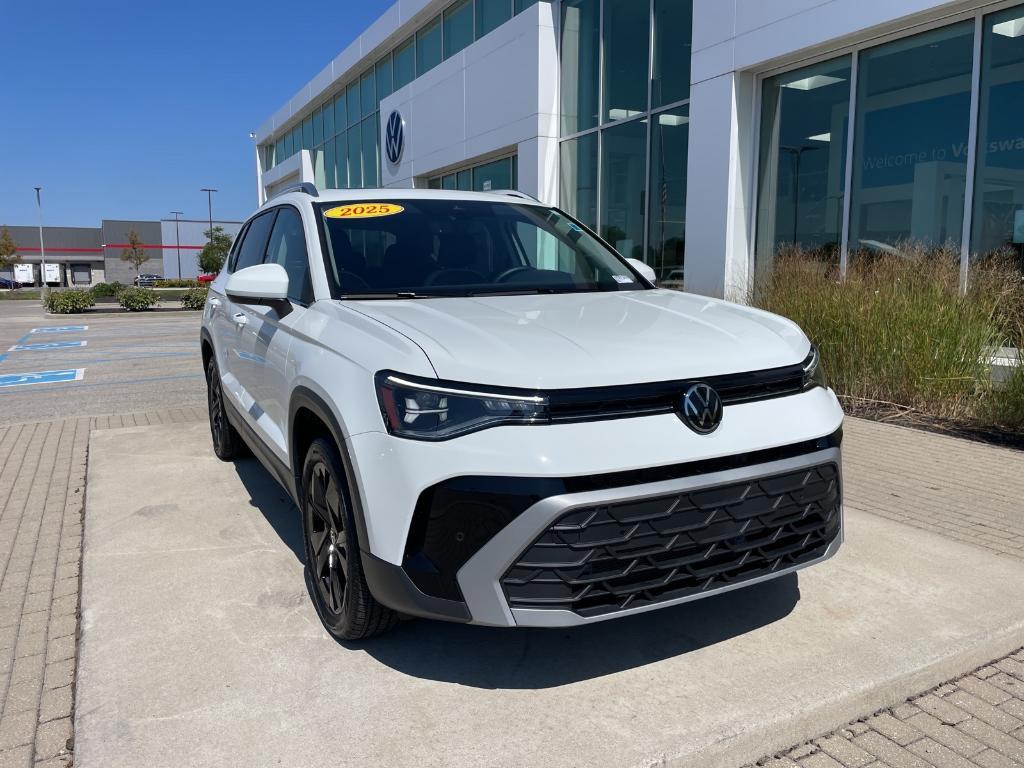 used 2025 Volkswagen Taos car, priced at $30,612