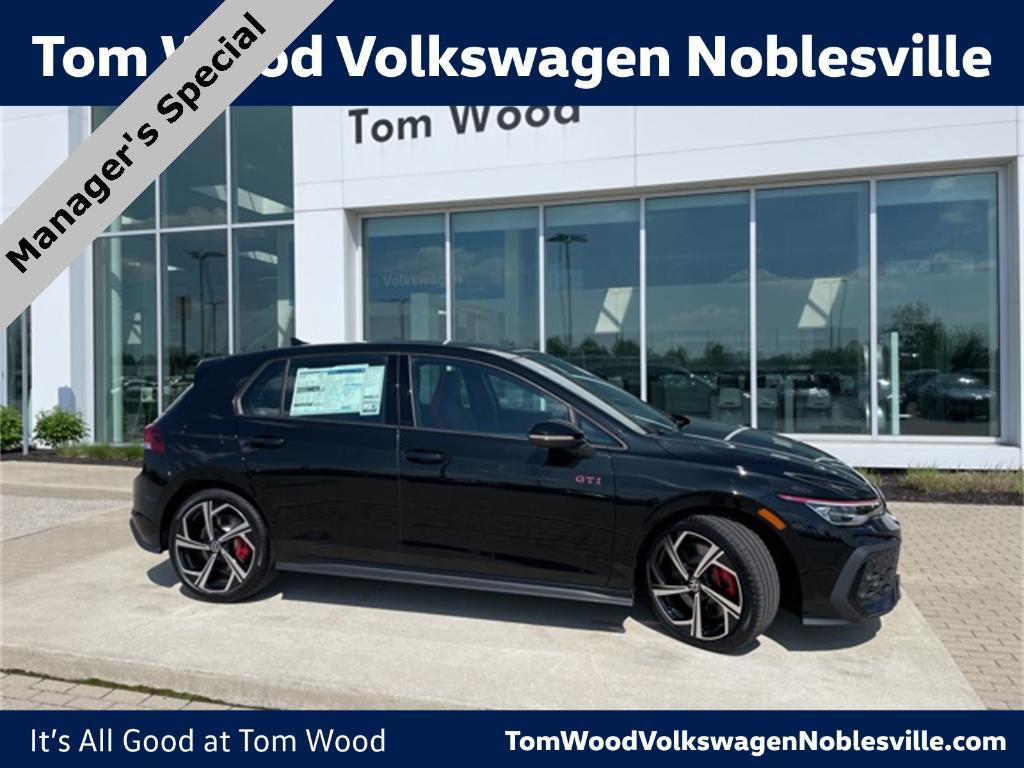 new 2025 Volkswagen Golf GTI car, priced at $37,625
