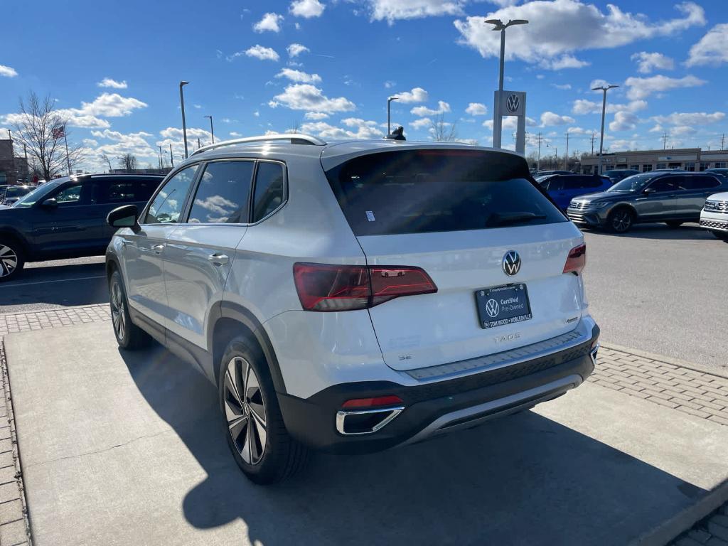 used 2024 Volkswagen Taos car, priced at $27,023