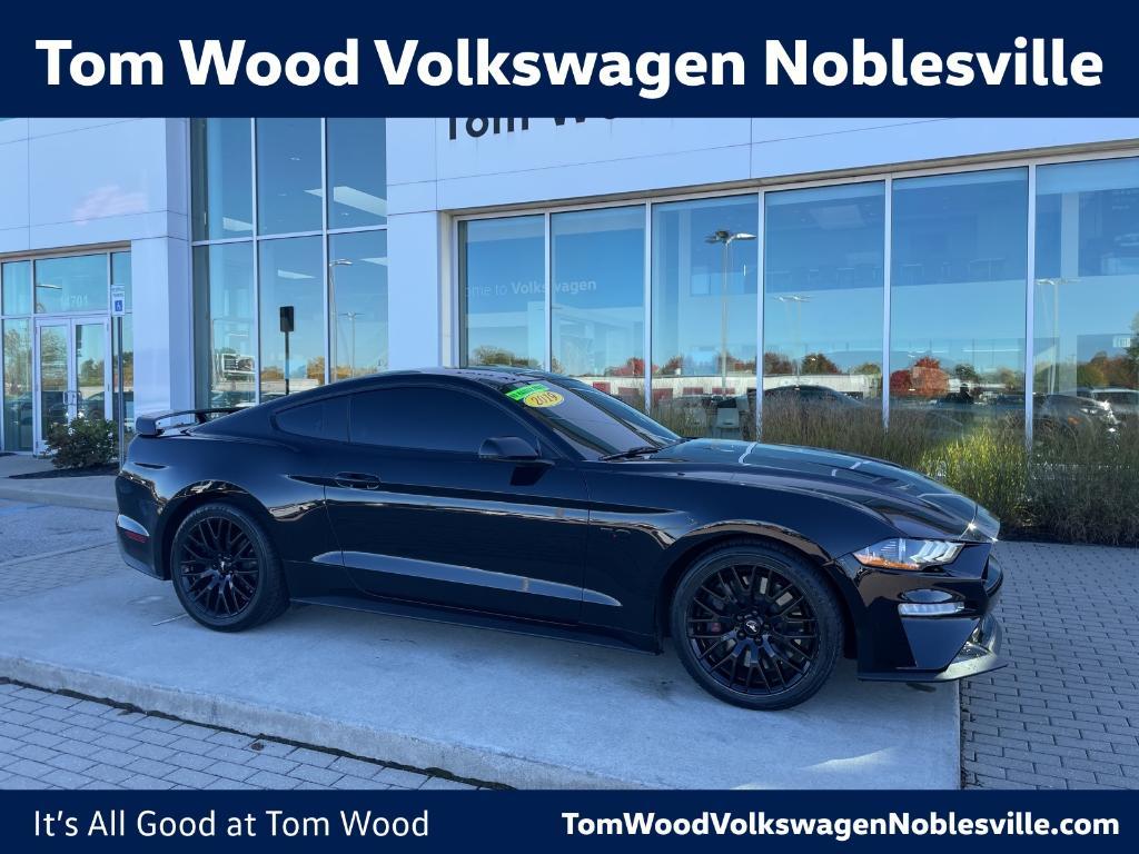 used 2019 Ford Mustang car, priced at $36,490
