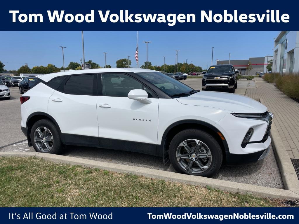 used 2023 Chevrolet Blazer car, priced at $28,774