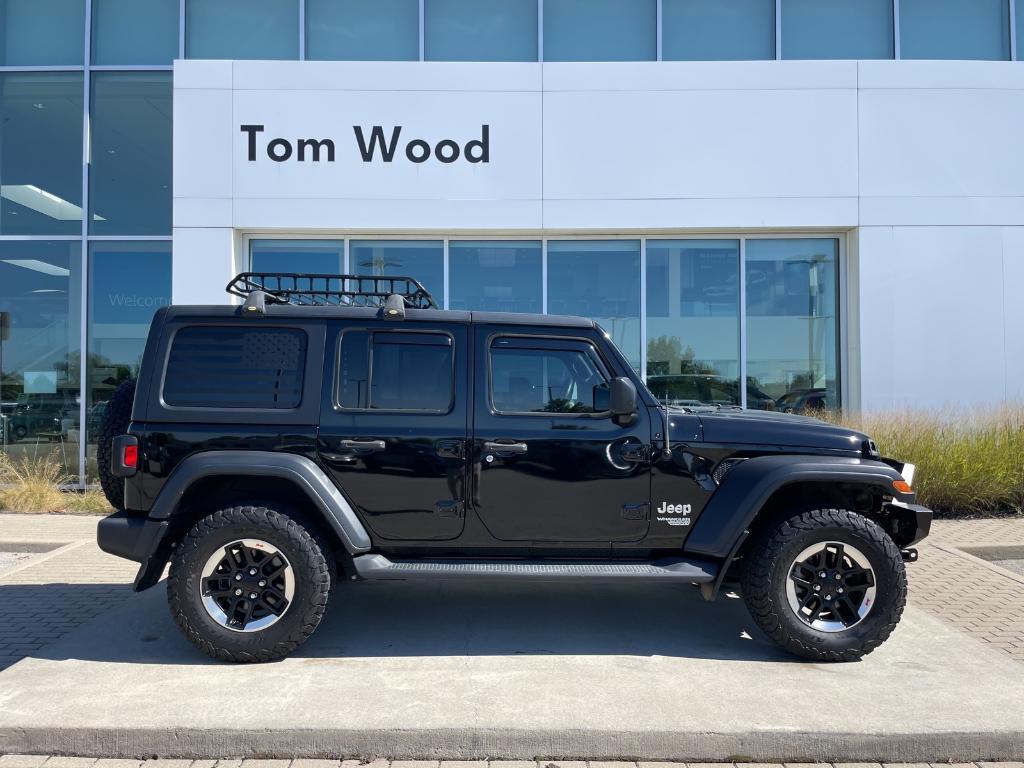 used 2019 Jeep Wrangler Unlimited car, priced at $28,312