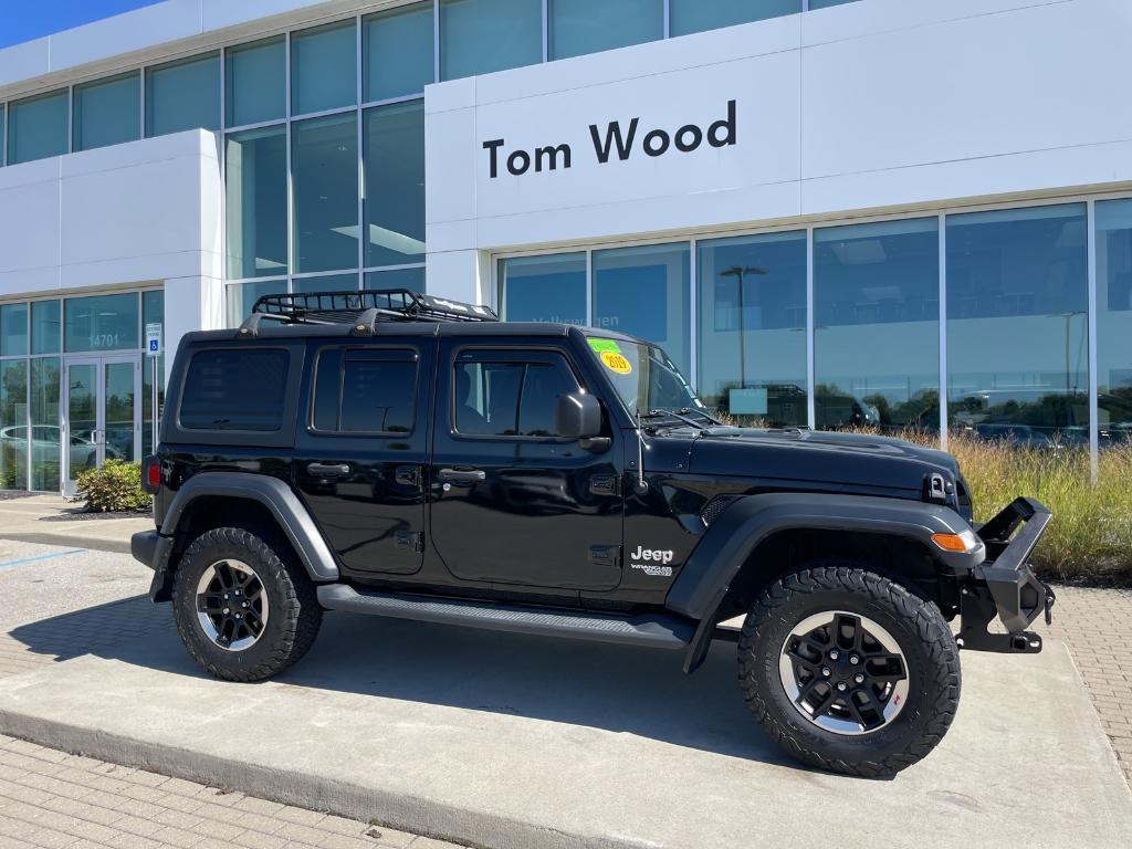 used 2019 Jeep Wrangler Unlimited car, priced at $28,312