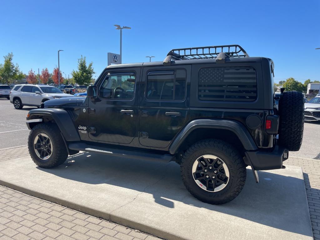 used 2019 Jeep Wrangler Unlimited car, priced at $28,312