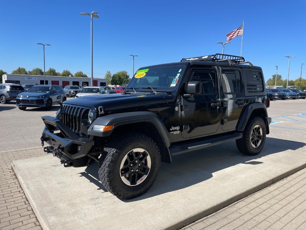 used 2019 Jeep Wrangler Unlimited car, priced at $28,312