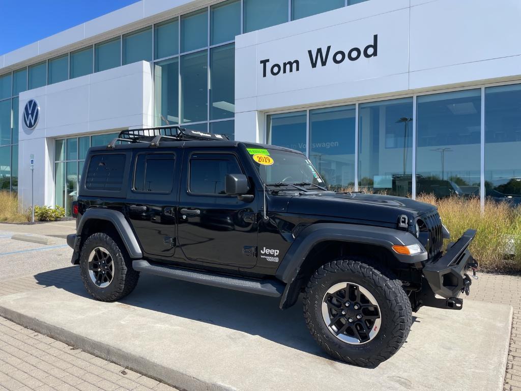 used 2019 Jeep Wrangler Unlimited car, priced at $28,312