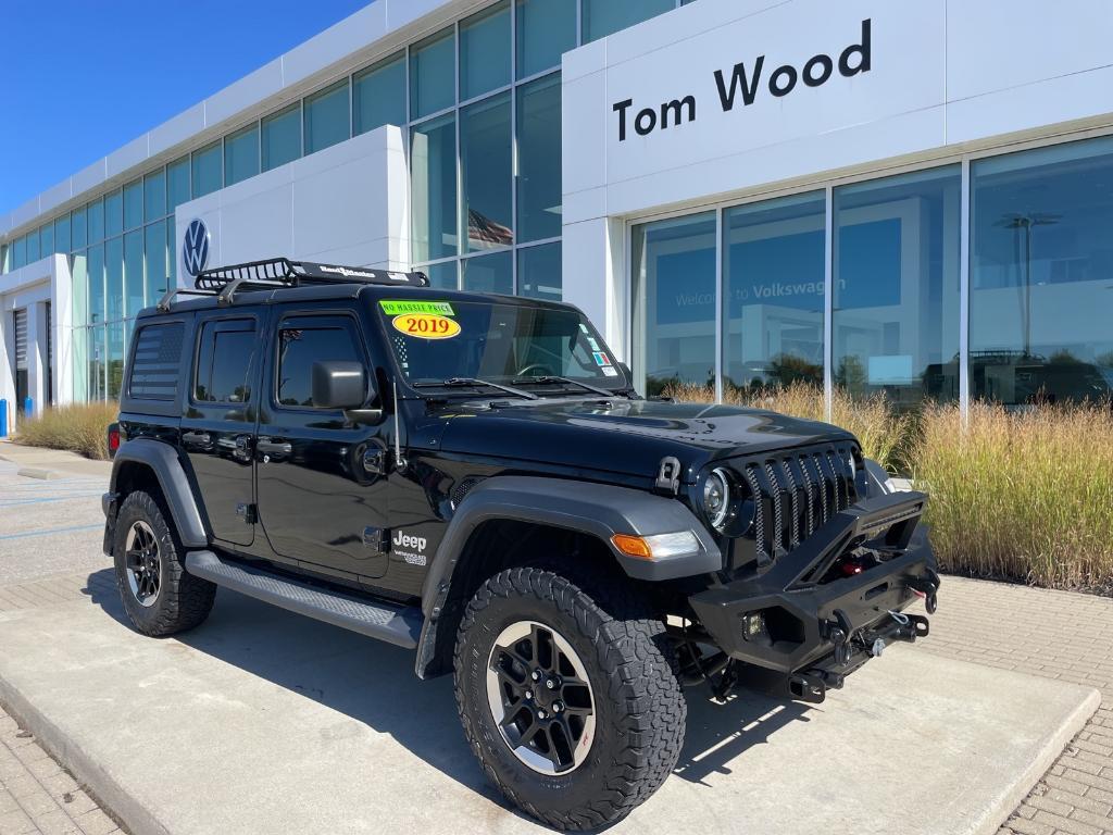 used 2019 Jeep Wrangler Unlimited car, priced at $28,312