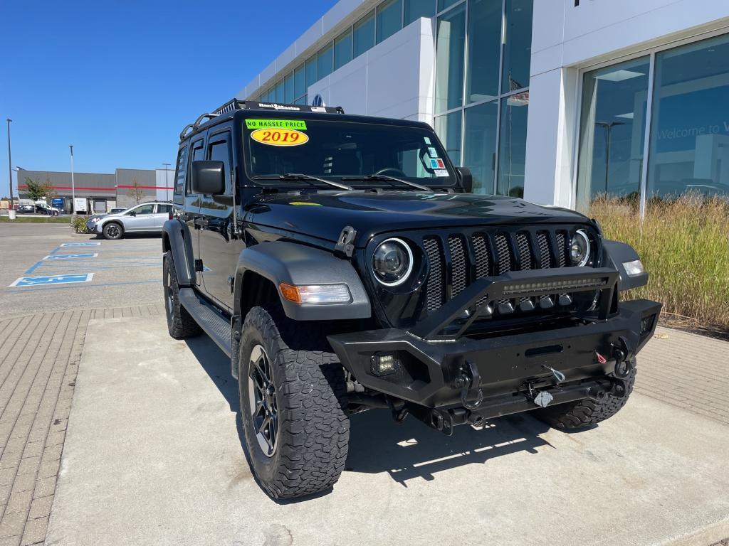 used 2019 Jeep Wrangler Unlimited car, priced at $28,312
