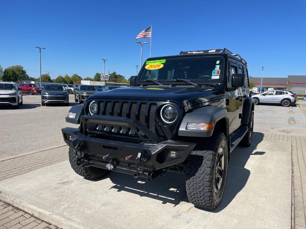 used 2019 Jeep Wrangler Unlimited car, priced at $28,312