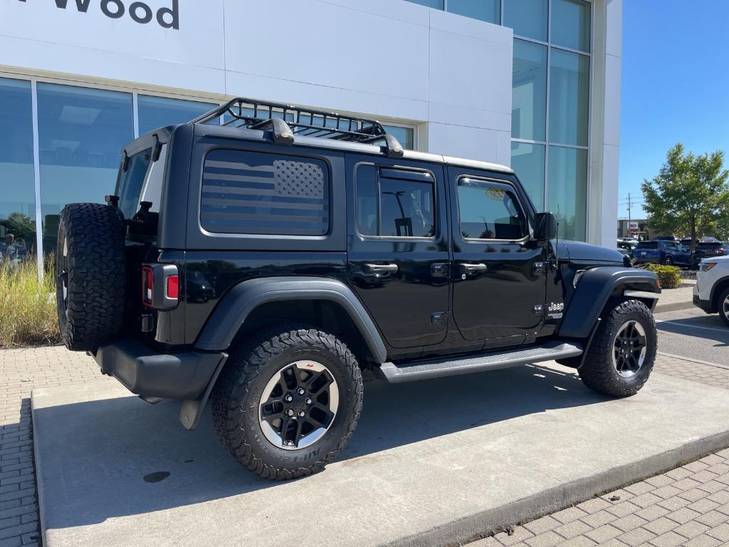 used 2019 Jeep Wrangler Unlimited car, priced at $28,312